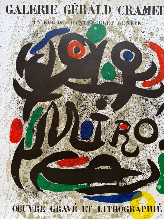 Image 1 of Joan Miró (1893–1983), Oeuvre Gravé et Lithographie, Galerie Gérald Cramer