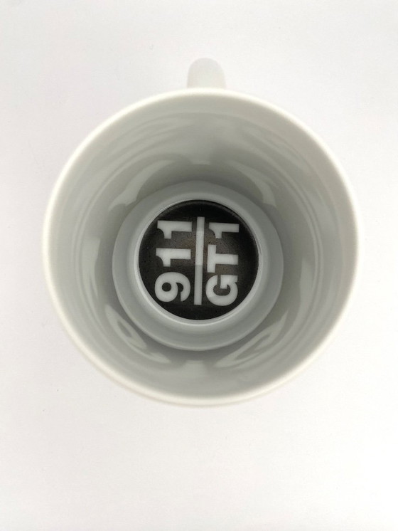 Image 1 of Rare collectible Porsche ceramic mugs.