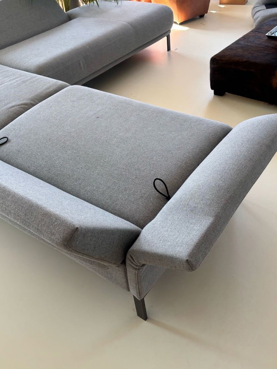 Image 1 of Cara Corner Sofa Slate Gray