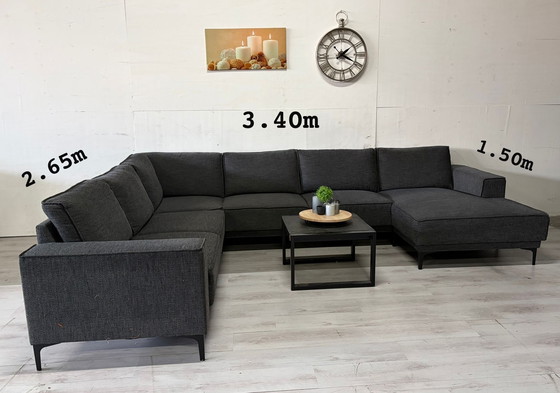 Image 1 of U-Bank Antraciet- Professioneel gereinigd