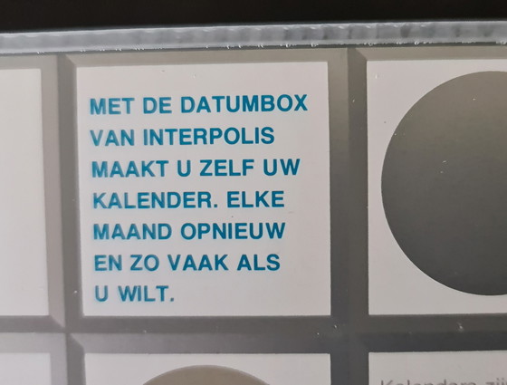 Image 1 of Perpetual calendar by Dirk Glaezer '80