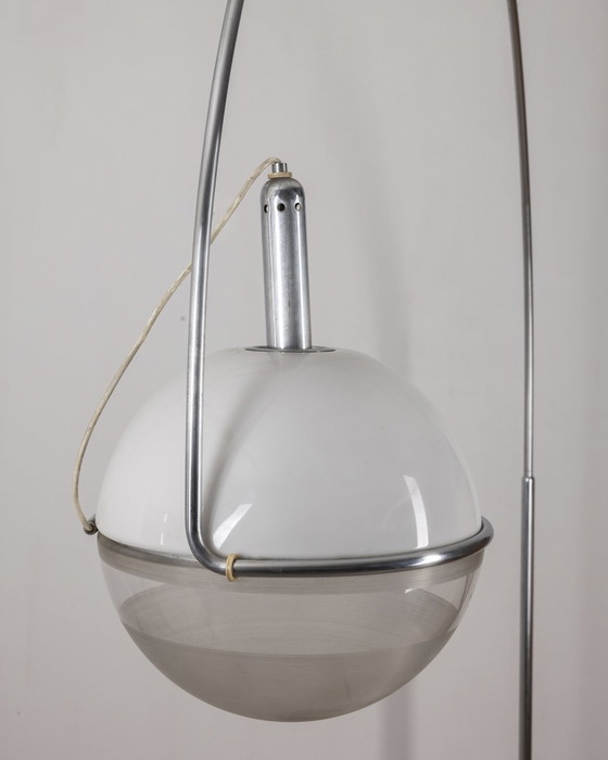 Image 1 of Vintage 70S Arc Lamp Focus Model Design By Fabio Lenci For Guzzini 