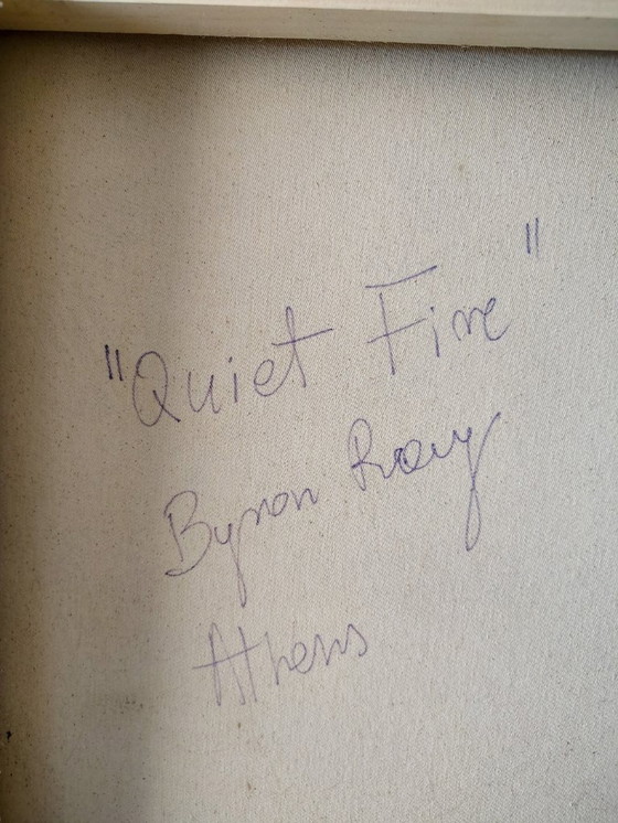 Image 1 of Quiet Fire oil painting by Byron Ray