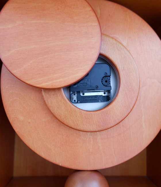 Image 1 of Colonne de tiroirs et horloge vintage 