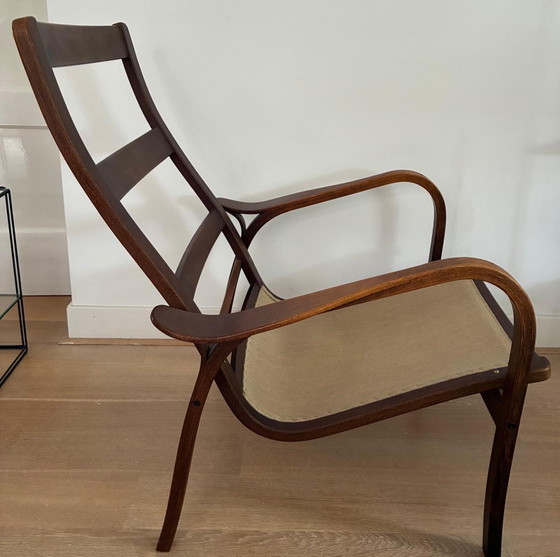 Swedese Fauteuil Yngne Ekstrom – Wood, Textile (photo 12 of 14)