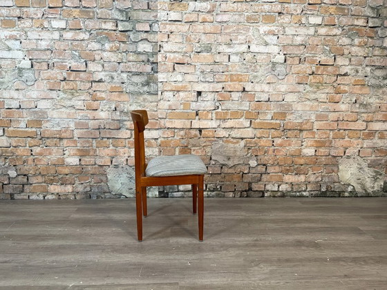 Image 1 of 4x Vintage Deense Stijl Stoelen Set 