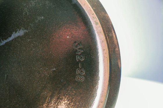 Ciotola in ceramica marrone vintage – Stoviglie (photo 6 of 6)