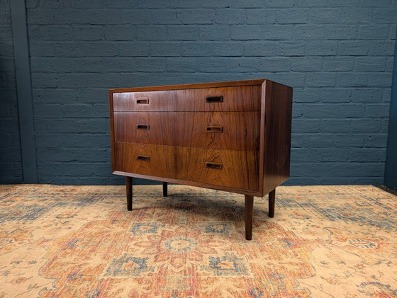 Image 1 of Commodes vintage | tables de chevet, Lyby Møbler, années 1960