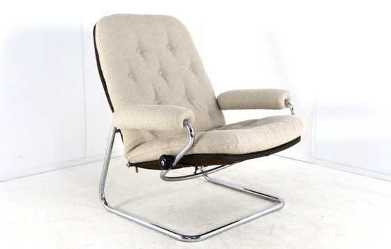 Image 1 of Ekornes Stressless 1970s armchair vintage newly upholstered