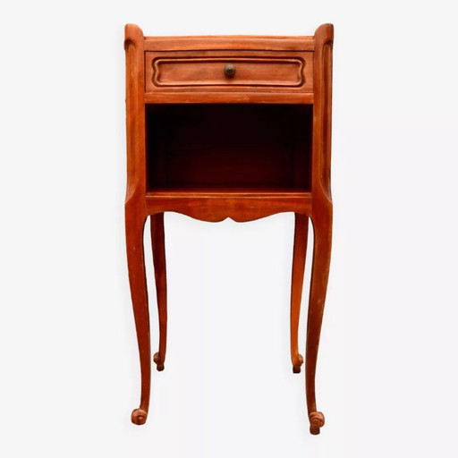 Chevet en Merisier de Style Louis XV, 36x21x73cm – nachtkastjes, Wood
