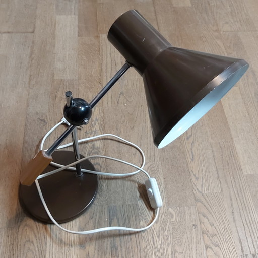 Anvia Schreibtischlampe Jan Hoogervorst 1960er Jahre.