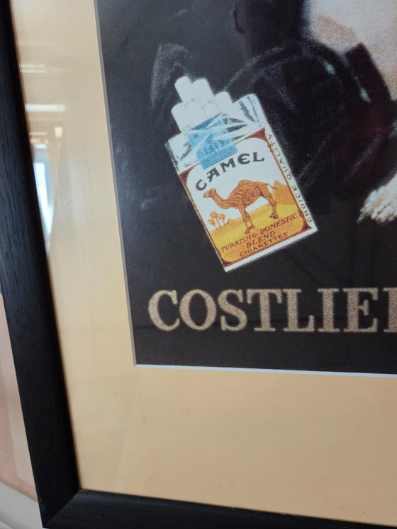 Image 1 of Publicité Camel vintage encadrée