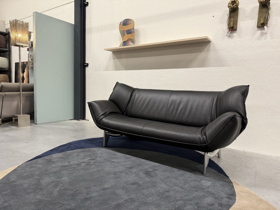 Image 1 of Divano Leolux Tango 3 posti Senso in pelle nera