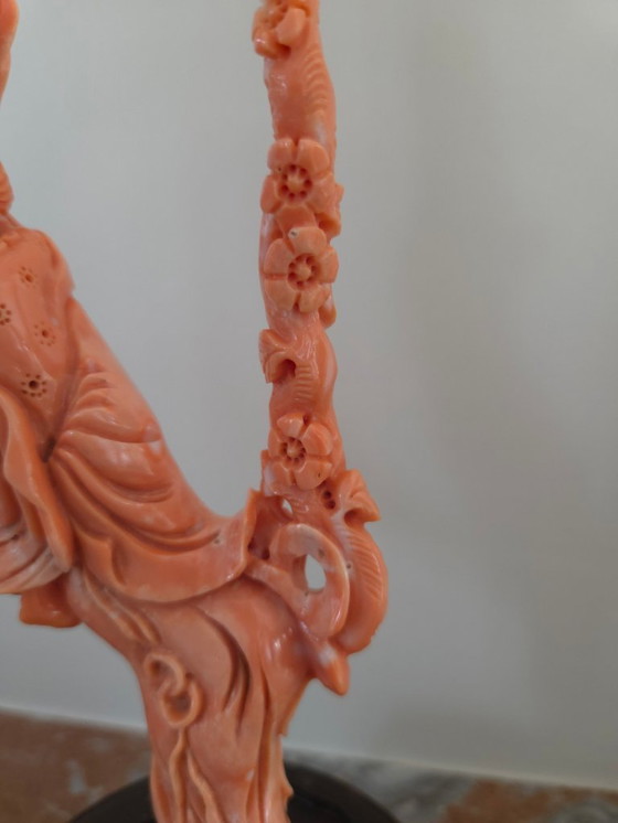 Image 1 of Korallenskulptur – 20. Jahrhundert – Geschnitzte Koralle (Ref. 4117)