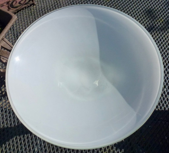 Image 1 of Grand bol sur pied tourné, vintage, par Jozefina Krosno