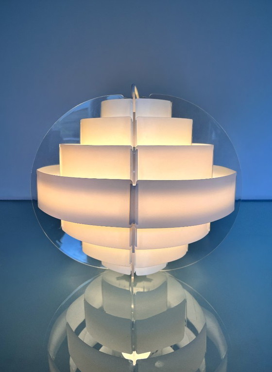 Image 1 of Vintage IKEA Stripes pendant lamp