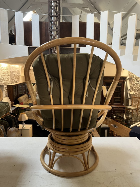 Image 1 of Paire de Fauteuils en rotin