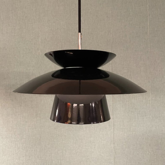 Image 1 of Halo Design Pendant Lamp - Black