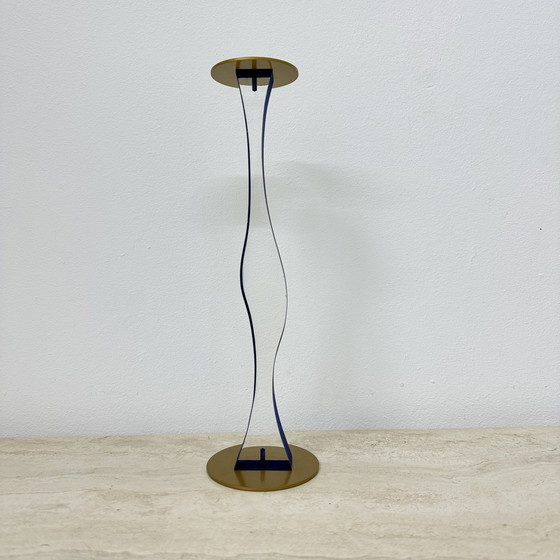 Image 1 of Lucite Cec Lepage Stil Lucite Kerzenständer, 1980er