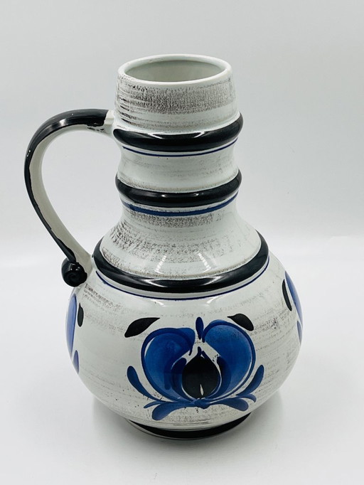 West German vase with handle