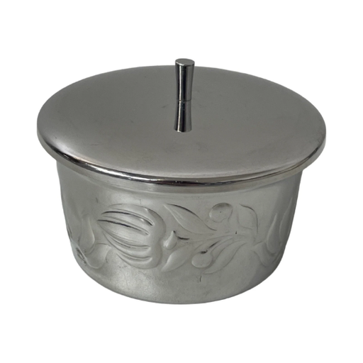 Alfra Alessi - Round bowl - Butter dish - Special edition for Unilever - Stainless steel