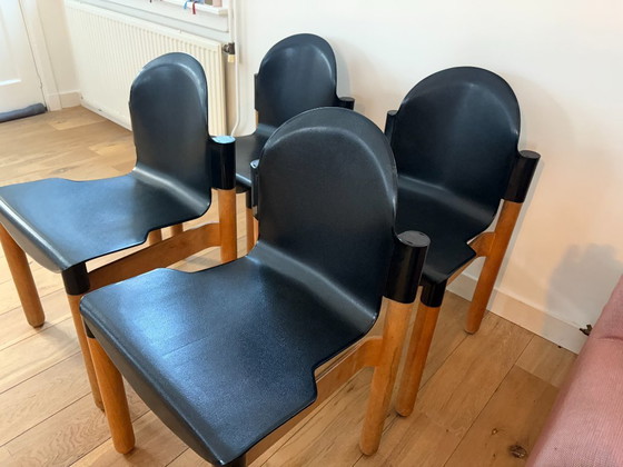 Image 1 of Thonet Flex eetkamerstoelen van Gerd Lange