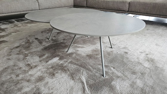 Image 1 of Round coffee table 100 cm concrete look