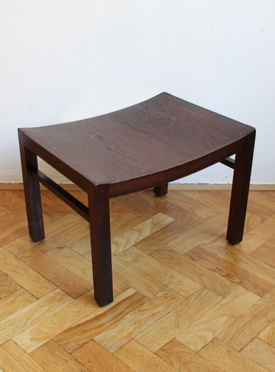 Taburete checoslovaco de mediados de siglo, década de 1960. – Wood (photo 4 of 8)