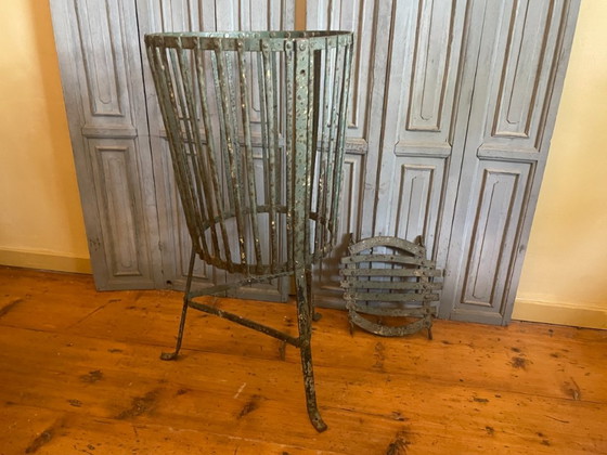 Jardinière du XIXe siècle, antiquité française – Cache pots, Iron (photo 13 of 16)