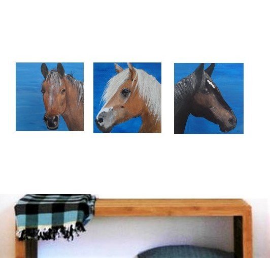 Image 1 of Pferdebilder 3 Stück