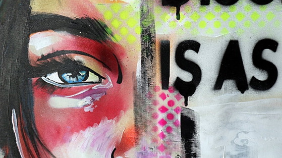 YOUTHONE - The Missing Word - Tableau d'artiste – Peintures et dessins, Toile (photo 13 of 19)