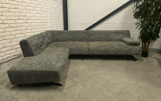 Image 1 of Schönes Montel Grau Stoff Ecksofa