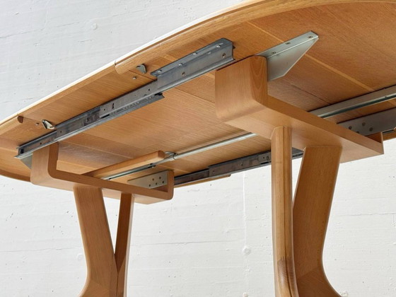 Image 1 of Uitschuifbare eettafel van Scheffler Möbel, jaren 70