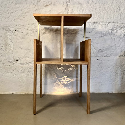 Bedside, bibus or side table Moderniste numbered