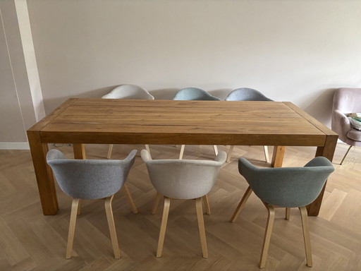Tavolo da pranzo classico in rovere