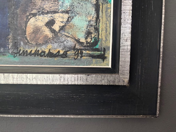 Jerre Hakse Dipinto a Olio Contemplazione (1994) – Dipinti e disegni, Canvas (photo 5 of 6)