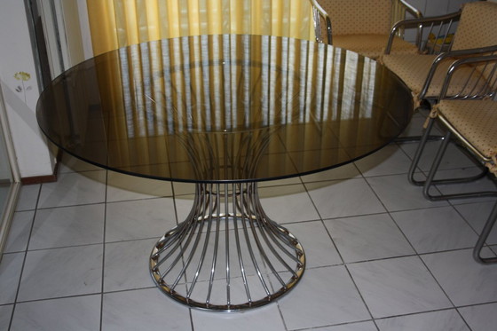 Image 1 of Vintage dining table set by Gastone Rinaldi