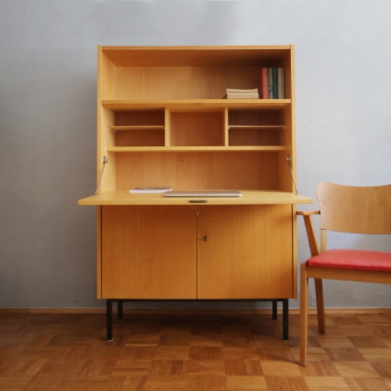 Image 1 of ❤️ Vintage meubelstuk uit de DDR: schrijfkast / secretaire / bureau