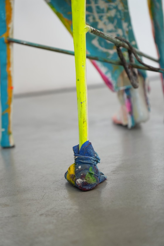 Image 1 of Set di 6 sedie Pop Art firmate da Guido Coletti (1995, firmate nel 2013)