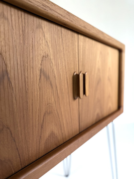 Image 1 of Vintage hairpin wandkast, Silkenborg Møbelfabrik ‘70