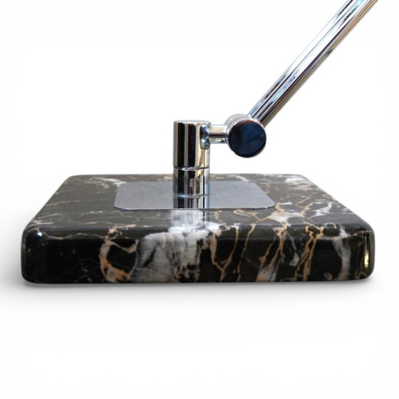 Image 1 of Hillebrand tafellamp in art-decostijl van Egon Hillebrand, 1960