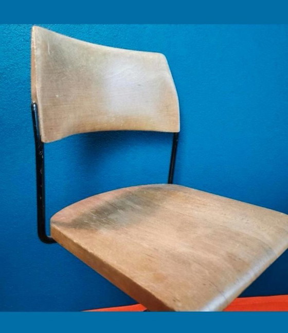 Image 1 of Sedia da studio vintage Giroflex dalla Svezia, sedia da ufficio industriale anni '60