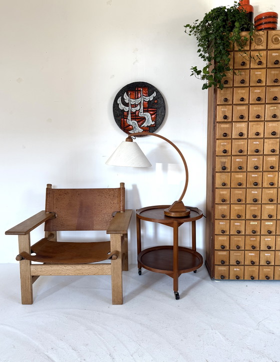 Image 1 of Vintage teak ‘Archea’ table lamp, Domus ‘70