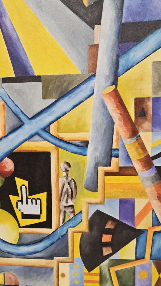 Image 1 of Dipinto ad olio originale – H. van den Broeck (1994)