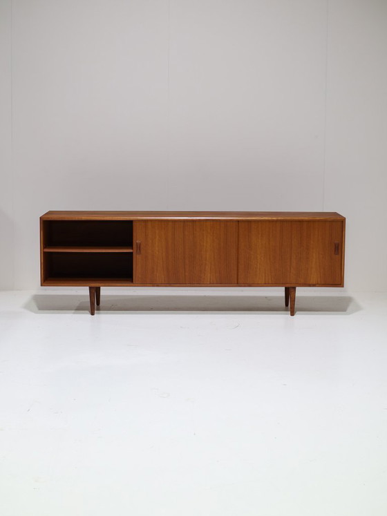 Image 1 of Lowboard Clausen & Son sideboard teak vintage Danish 1960s