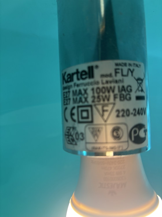 Image 1 of Kartell FL/Y hanging lamp Ferruccio Laviani 52cm