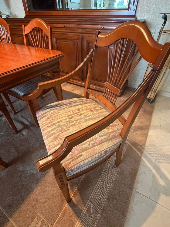Image 1 of Complete dining room in full cherry wood