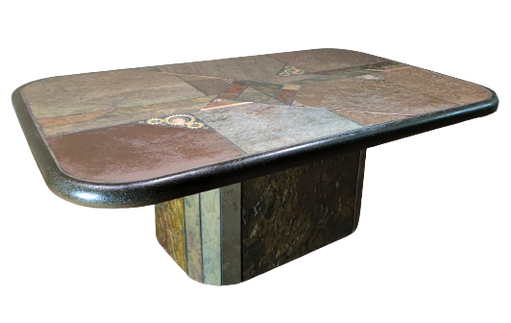 Mesa de centro brutalista