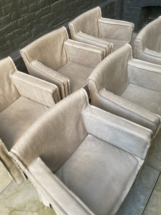 Baxter Summer Arms Chairs – Sillas de comedor, Cuero (photo 9 of 17)