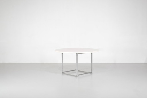 Mesa de comedor "PK58" diseñada por Poul Kjaerholm para Fritz Hansen, Dinamarca, 1963.